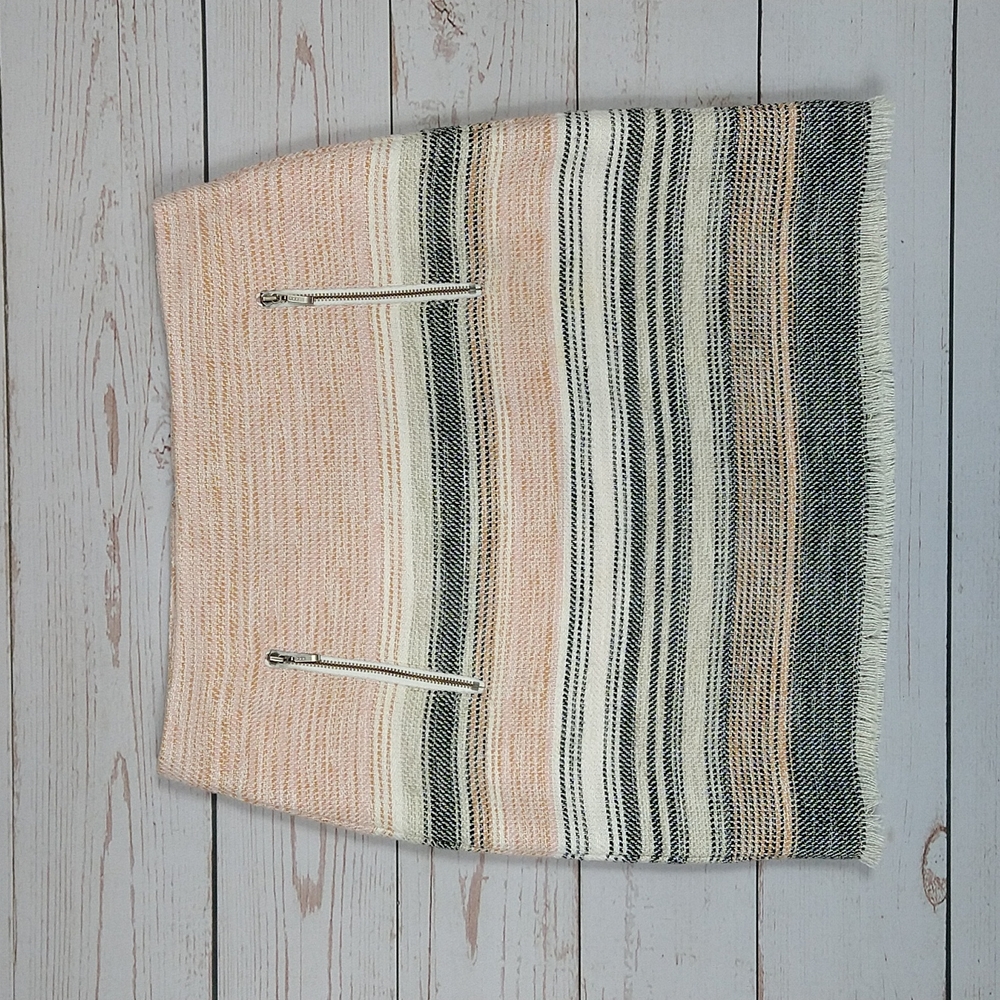 Ann Taylor Loft Fringe Pencil Skirt, Sz 4